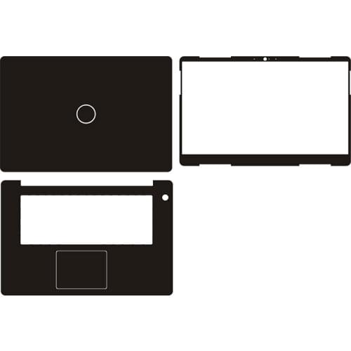 Carbon fiber Laptop Sticker Skin Decals Cover Protector for Dell Vostro 5581 15.6"