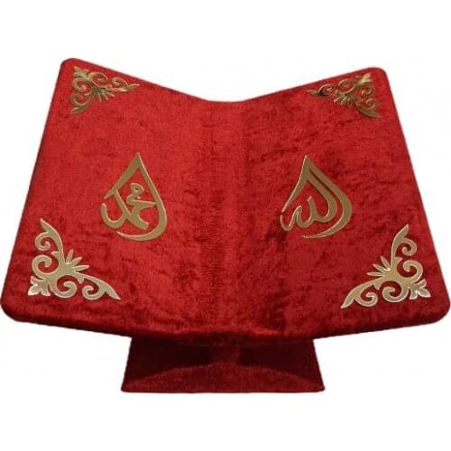 Great gift Dergah Table Top Velvet Covered Plexiglass Chair Red Mothers Day Gift free shipping shipping
