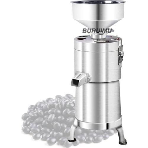 Commercial Sesame Paste Machine Blender Soy Milk Grinding Machine Kitchen Grain Grinder Slurry Separator