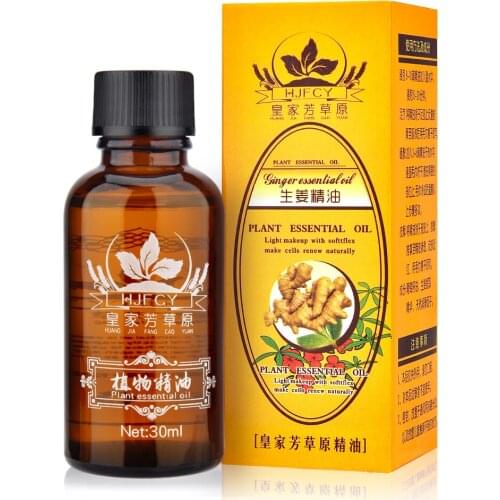 30ml Plant Therapy Lymphatic Drainage Ginger Oil Natural Anti Aging Essential Serum Body Massage Face Skin Care DropShipping