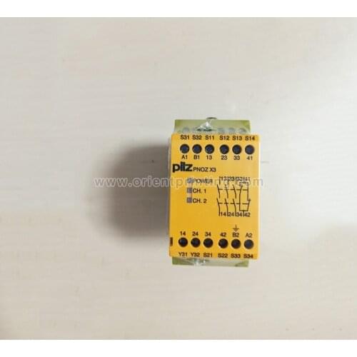 774318 Pilz Pnozx3 Safety Relay Offset Spare Parts