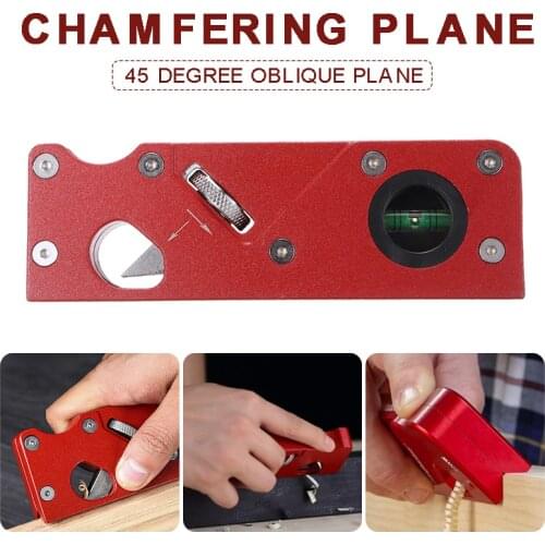 Woodworking Hand Planer 45 Degree Gypsum Board Chamfering Trimming Bevel Corner Shaving Planer for Carpenter Supplies