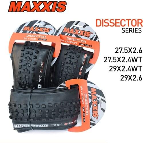 MAXXIS 29 DISSECTOR Tubeless Ready 27.5*2.4/27.5*2.6/29*2.4/29*2.6 3C WT EXO TR Bicycle Tire DH Mountain Bike Tire Folding Tyres