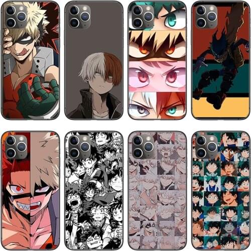 Animation Academy Phone Case For iPhone 11 12 Pro Max X XS XR Xs Max Mini 6 6s 7 8 Plus black Silicone Case