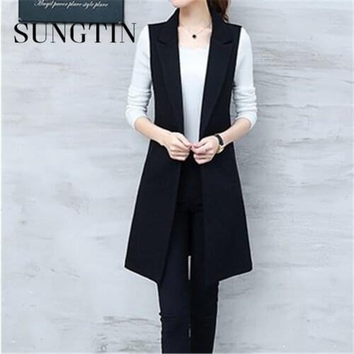 Sungtin Women's Long Vests