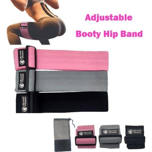 Adjustable Booty Hip Training Resistance Bands Anti Slip Hip Fabric Band Leg Exercise Butt Yoga Workout Sports Fitness Equipment