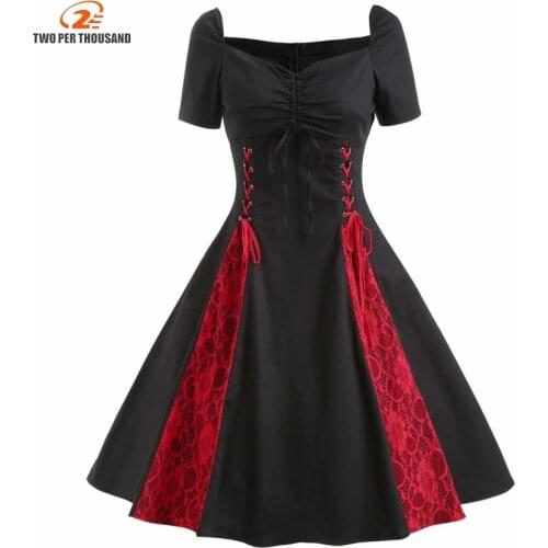 Красные летние платья Two Per Thousand China At AliExpress