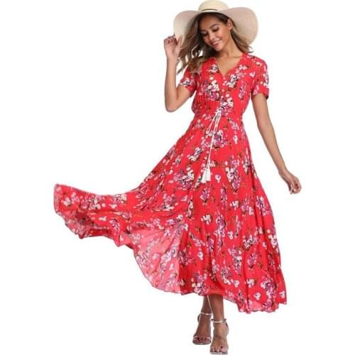 Witbuy Long Summer Dresses