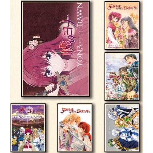 WTQ Canvas Painting Anime Posters Yona of The Dawn Retro Poster Wall Decor Poster Wall Art Picture Room Decor Home Decor