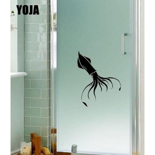 YOJA 27x21.2CM Bathroom Swimming Shower Decals Home Decoration Wall Stickers G2-0378