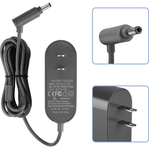 Vacuum Cleaner Battery Charger,Replacement Power Adapter Charger for Dyson V6 V7 V8 DC62 Power Adapter Plug-US Plug