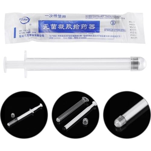 1 Pcs Vaginal Applicator Lubricant Injector Syringe Lube Disposable Anal Nasal Cavity Applicator Launcher Health Care