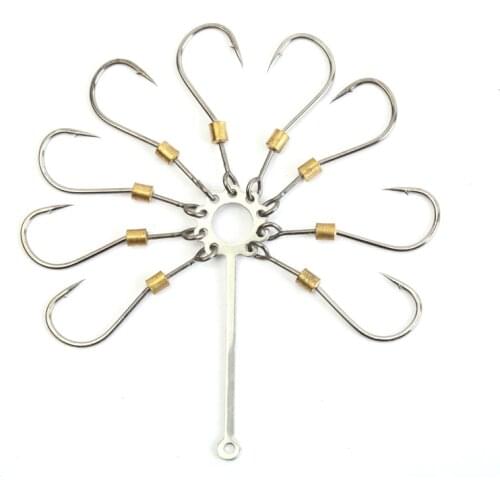 1 piece of new product explosive hook fishing tackle fixture hook fishing hook set carp fishing