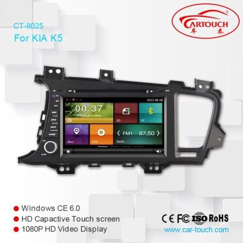 2 din 8 inch Car DVD player Radio Stereo GPS Navigation for Kia K5 Car GPS Stereo free map FREE Camera Audio Video RDS Car DVD