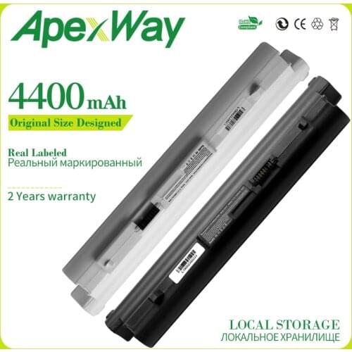 Apexway 4400 mAh Laptop Battery For Lenovo IdeaPad S10-2 S10-2c S10-3c 55Y2098 57Y6273 L09C3B11 L09C6Y11 L09C6Y12 L09M3B11