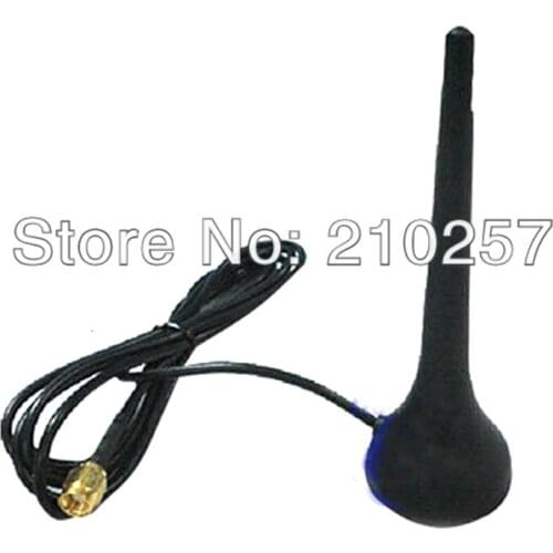 Free Shipping 10pcs Sma Antenna 2.4Ghz 2dbi Omni With 300cm RG174 Cable