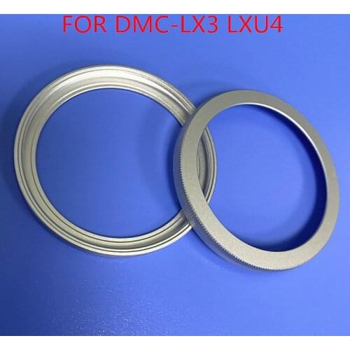 Digital Camera Parts Panasonic DMC-LX3 LUX4 Lens Decoration Ring Decorative Ring Lens Cover Ring Front Ring