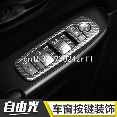 For jeep Cherokee 2014-19 interior modification car window button door handle handle inner door bowl accessories