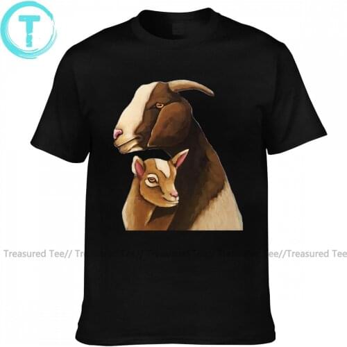 Goat Tee Shirt Awesome Short Sleeves Cotton T Shirt Summer Print Tshirt 5xl Men