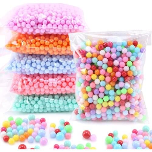 Resin Pearls Candy Color Beads For Garment Shoes Buttons Glue DIY Accessories Handmade Pearls For Hair Clips Kid Dress/Hats/Bags