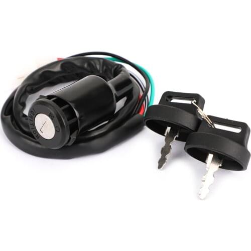 Areyourshop New Ignition Key Switch Fit for Honda ATC BIG RED 250 1985-1987 ATC250 35010-HA0-680 35010-HA0-681 Motorcycle Parts