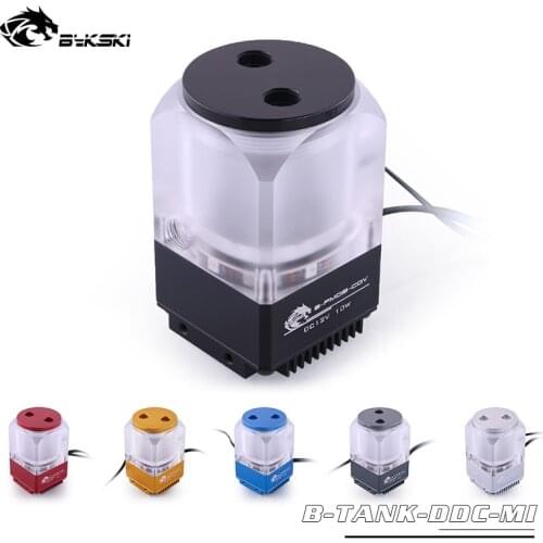 Bykski DDC Combo Pump + Reservoir Maximum Flow Lift 6 Meters 600L/H Compatible DDC Cover Radiator Water Tank Length 67mm