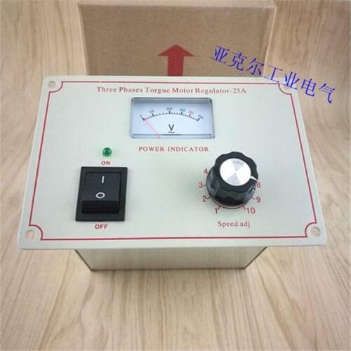 Torque motor controller 25A torque motor regulator governor YTC-25A torque meter three-phase 380V torque disc