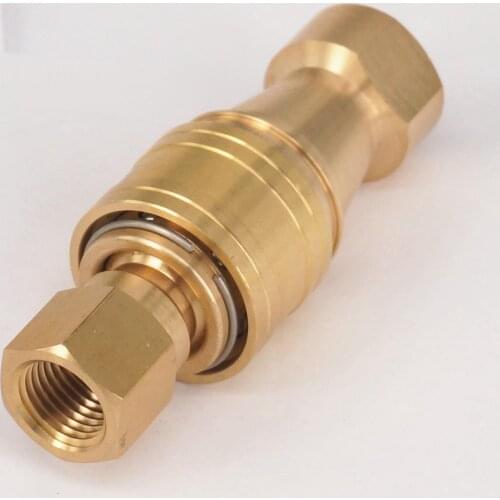 1/4" BSP Female 7 Mpa Brass Quick Disconnect Coupler Set for Truck Mount Portable carpet cleaning