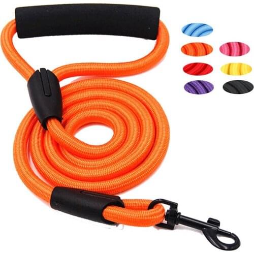 New Dog Leash For Small Large Dogs pets Leashes Nylon Lead Rope Pet 1.2m Long Leashes Belt for Dog Outdoor Walking Training