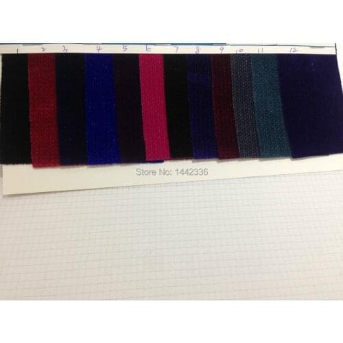 Factory direct sales wholesale Knitted Velour Fabric F174# silver thread