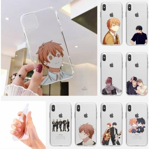 Given Yaoi Anime Phone Case Transparent clear case for Samsung Galaxy A21S A71 S8 S9 S10 Plus lite S20 note 20 ultra Accessories