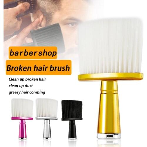 Barber Brush，Soft Broken Hair Brush Neck Cleaner Hair Brush Hair Cut Cleaner Brush Beauty Salon Styling Barber Shop Tool