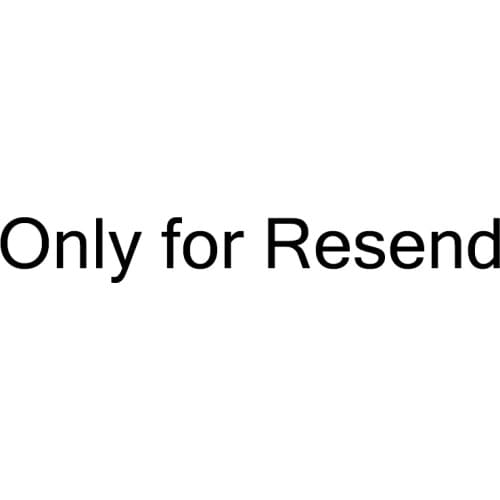 Only for resend or othewr shipping fee