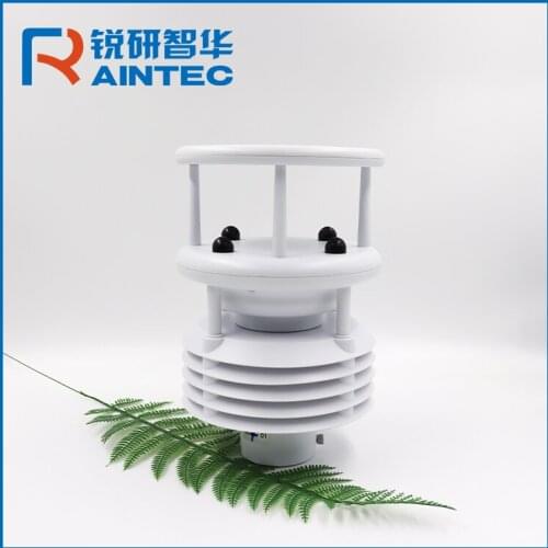Ultrasonic Weather Instrument Temperature Humidity Air Pressure Wind Speed Wind Direction Integrated Small Weather Station
