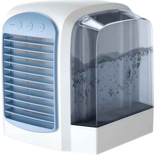 European Style Water Cooling Fan Mini Household Table Small Fan USB Air Conditioner Electromechanical Fan Portable Desk Fan