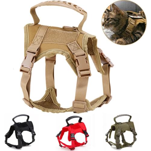 Cat Harness Leash Set Adjustable Anti-Escape Collar Leads for Small Dogs Walking Training Pets Traction Ropes Outdoor Supplies