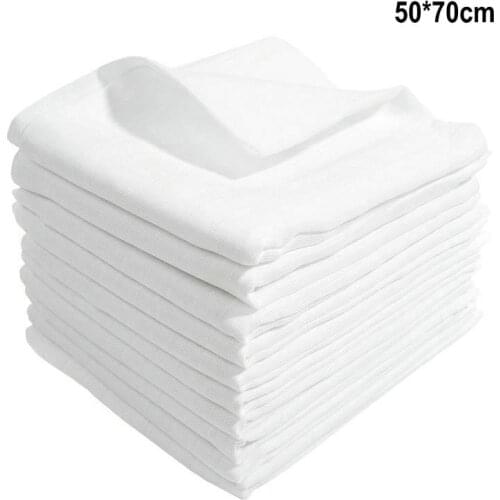 White Muslin 100% Cotton Baby Diapers Clothes Diaper Inserts Bibs Washable Babies Care Eco-friendly Diaper 50x70 Cm