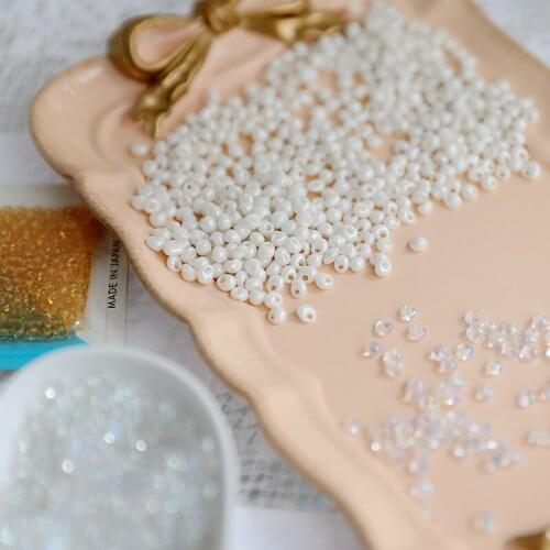 40 pcs 3x2mm Diy Hand Nail Bead Flower Edge Lace Accessories