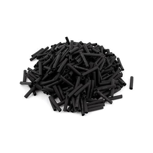 400pcs Polyolefin 2:1 Heat Shrink Tubing Tube Sleeving Wrap Wire 4x30mm