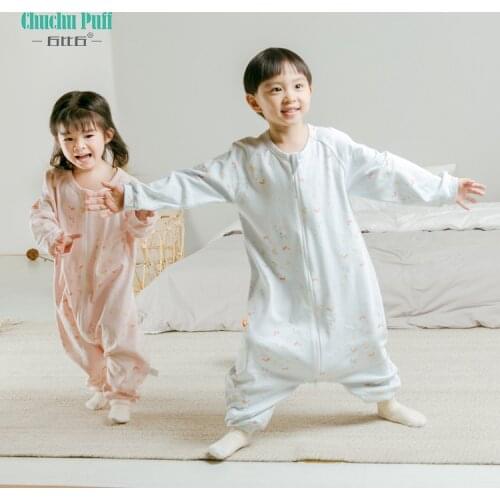 YA1266 Long Sleeve 2020 Baby Sleep Sack Bag Zipper Kids Animal Sleeping Bags with Legs