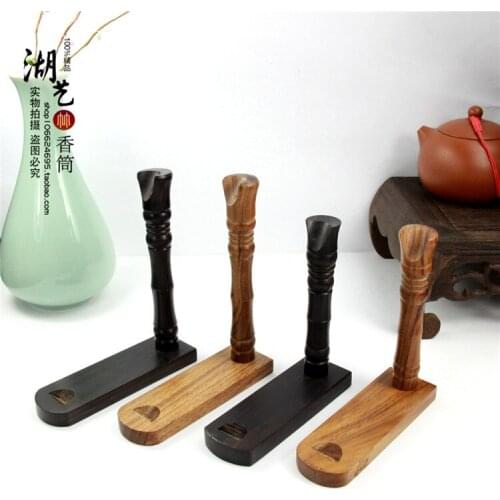 Ebony sweet canister shelf A single display stand display ebony frame drum furnishing articles wholesale