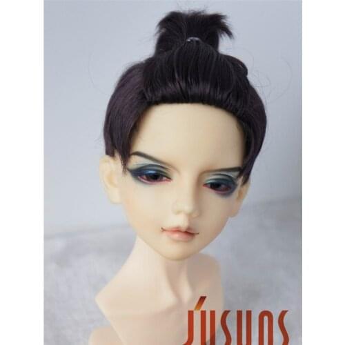 JD434 1/4 1/3 Fashion Boylish short BJD wigs MSD SD Soft Synthetic mohair wig size 7-8inch 8-9inch fashion hair Doll accessories