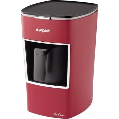 K-3300 Red Mini Coffee Grounds in Turkish Coffee Machine