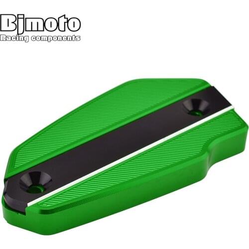 BJMOTO Motorcycle Front Brake Cylinder Cover Fluid Reservoir Cap For Kawasaki Z650 Z900 Ninja 650 2017-2019 Z800 2013-2016