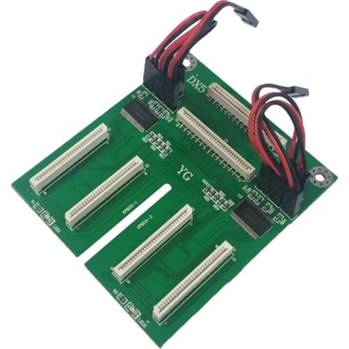 LETOP 1PCS Inkjet Printer Plotter XP600 Transfer Adapter Board For Ep DX5 To XP600 Double Print Head Convert Card With Cable