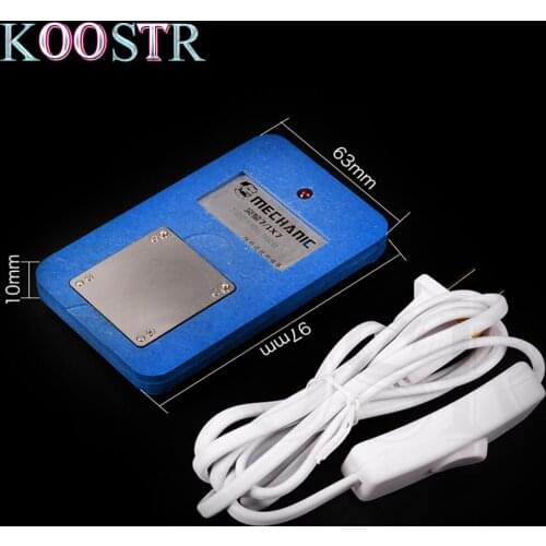 Mechanic Constant temperature Heating table For iPhone 6-x Max Degumming A8 A9 A10 A11 A12 CPU NAND steel net mesh Stannum plant