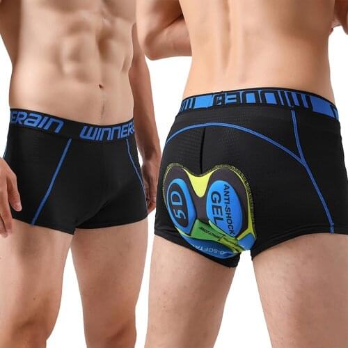 Outdoors Sports Men Cycling Shorts High Quality 5D Comfortable Underwear Cotton Cushion Bicycle Bike Cycling Clothes Short Pants