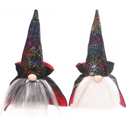 2021 New Faceless Doll Halloween Plush Faceless Gnome With Light Home Ornament Doll Decoration Gifts Halloween Party Supplies