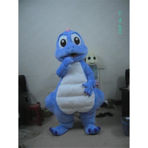 Hot Dinosaur Mascot Costume Halloween X'mas Birthday Party Dress Adult+fast ship Handmade Interesting Cartoon Character Clothing