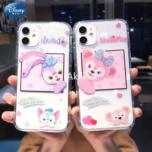DISNEY 2021 Rabbit Silicone Protective Cover, Suitable for IPhone 11 Pro Max IPhone X Official Liquid Silicon 360 Full Face Mask
